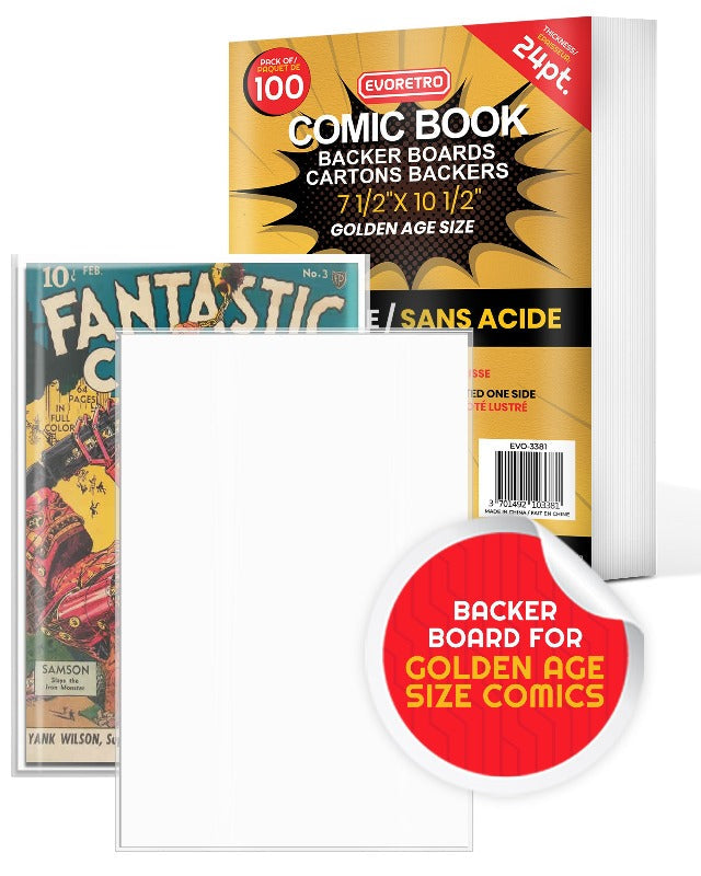 EVORETRO GOLDEN AGE COMIC BOOK BOARDS 24 PT