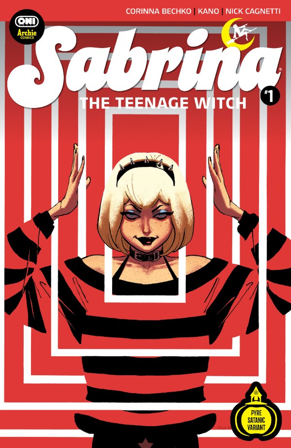SABRINA THE TEENAGE WITCH #1 CVR W CHLOE BRAILSFORD MIDNIGHT RELEASE PYRE SATANIC VAR