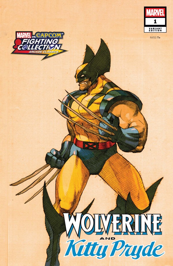WOLVERINE AND KITTY PRYDE #1 BENGUS MARVEL VS. CAPCOM VARIANT