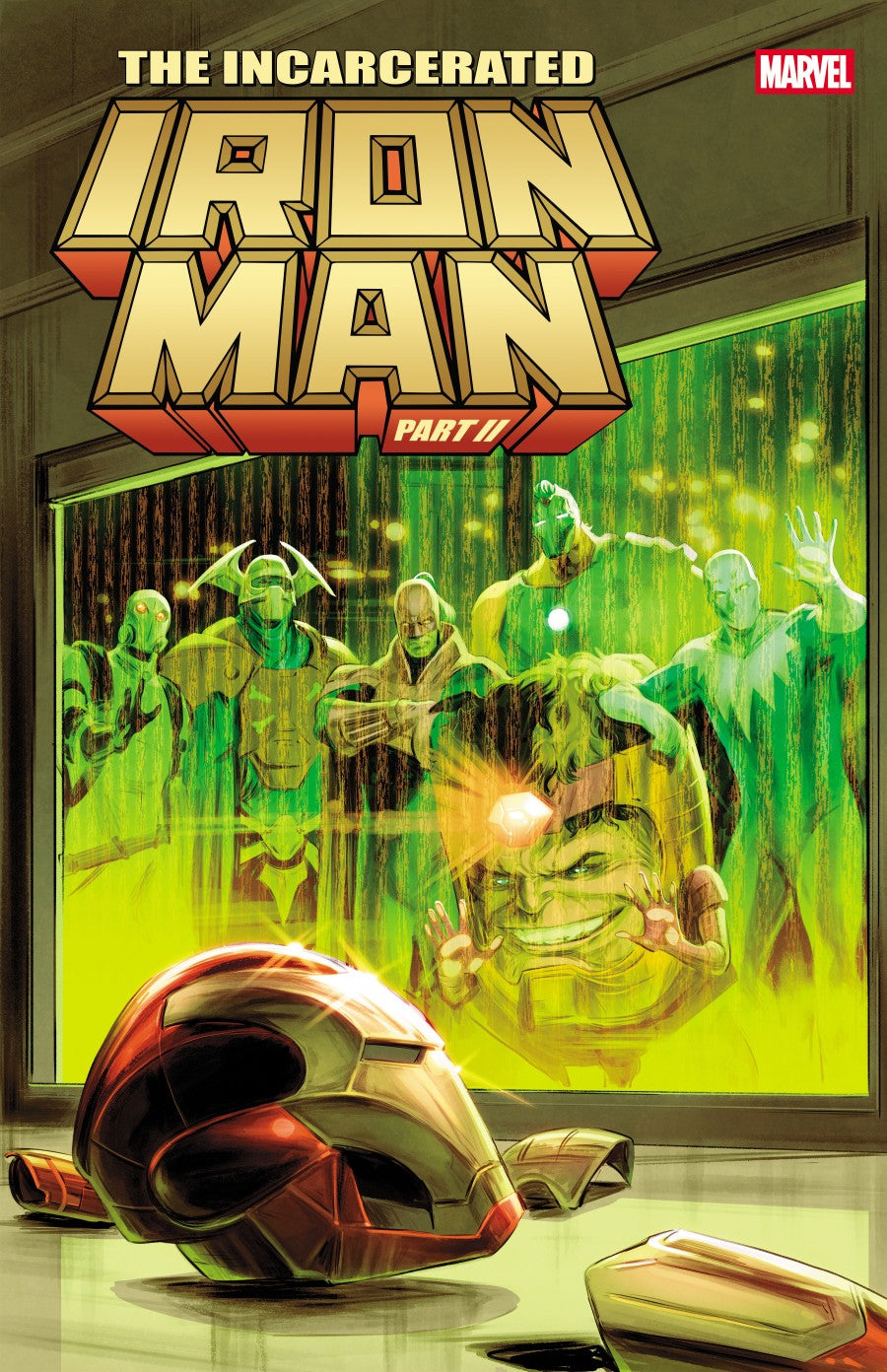 IRON MAN #14 COVER B CARMEN CARNERO CONNECTING VARIANT comic book cover