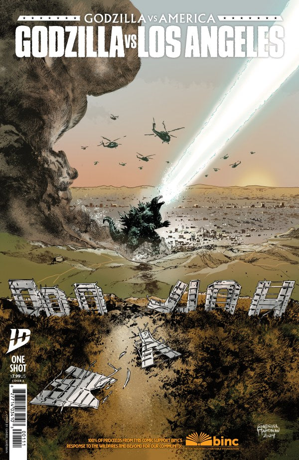 GODZILLA VS. AMERICA: LOS ANGELES #1 COVER A