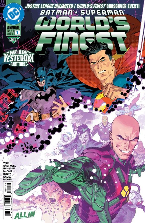 BATMAN / SUPERMAN: WORLD'S FINEST 2025 ANNUAL #1 COVER A