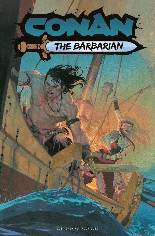 CONAN THE BARBARIAN #34 CVR G ESAN RIBIC WRAPAROUND CARDSTOCK VAR