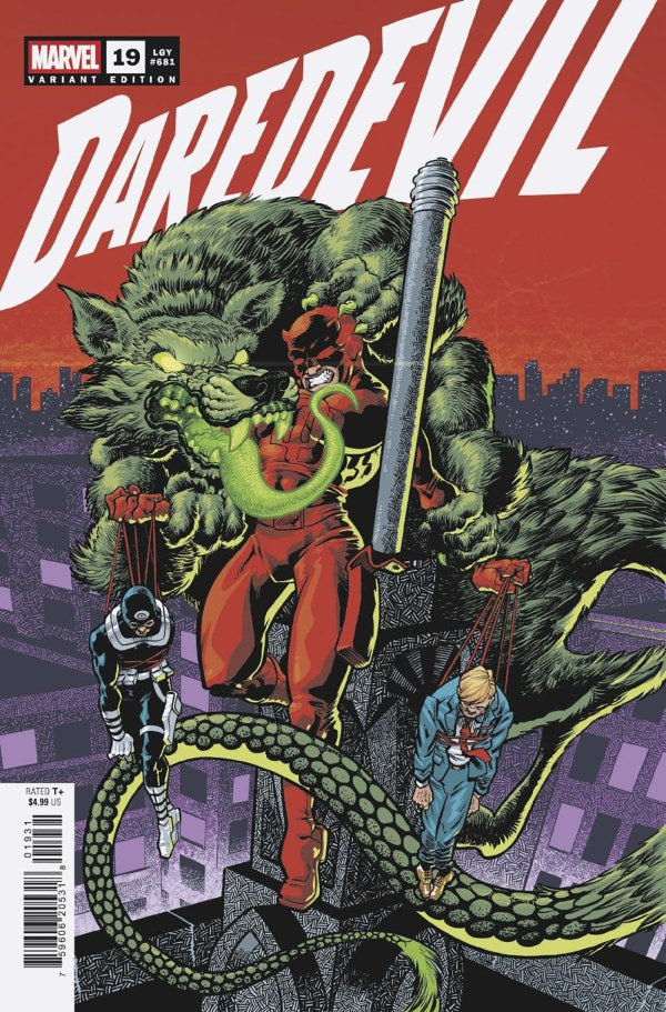 DAREDEVIL #19 GONZO VARIANT