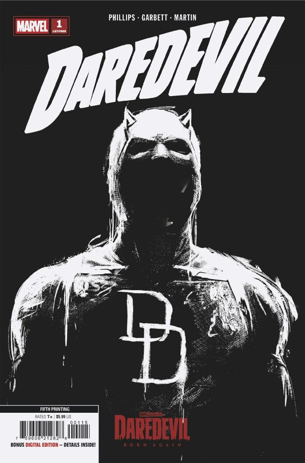 DAREDEVIL #1 MARVEL TELEVISION 5TH PRINTING VARIANT