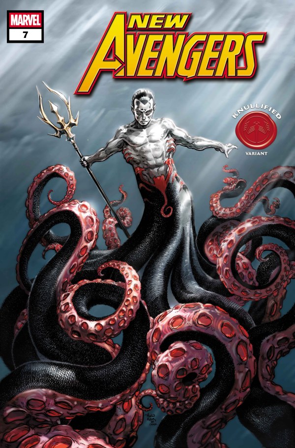 NEW AVENGERS #7 AARON KUDER KNULLIFIED VARIANT
