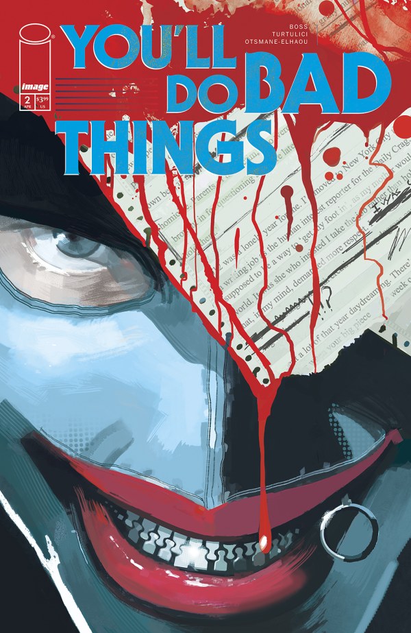 YOU'LL DO BAD THINGS #2 COVER B ADRIANO TURTULICI VARIANT